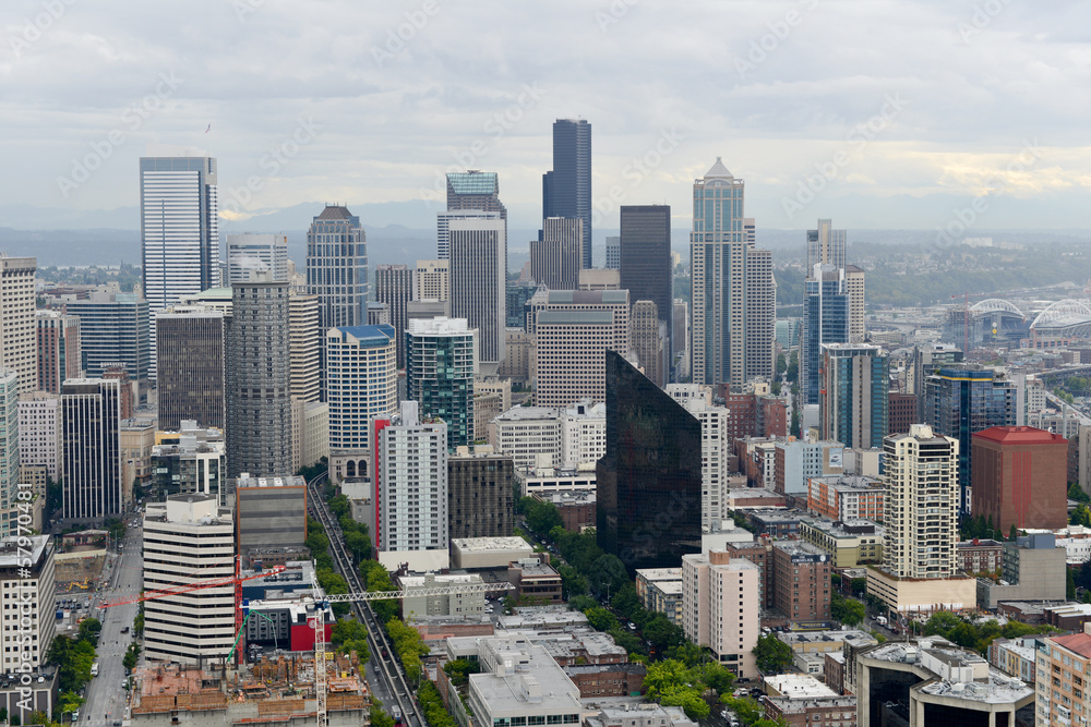 Fototapeta premium La ville de Seattle
