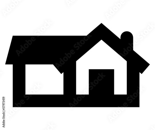 Big house vector icon