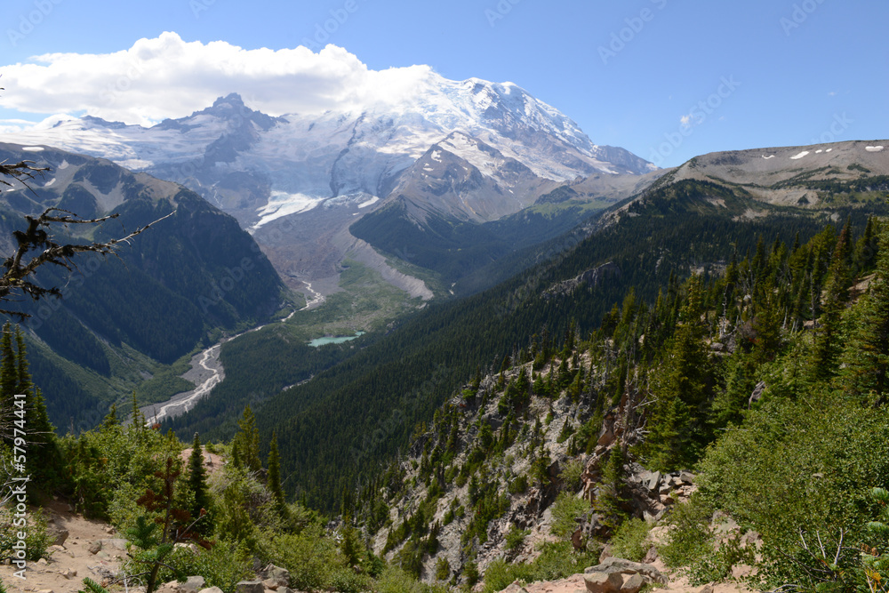 Au Mont Rainier National Park, USA Au Mont Rainier National Park, USA