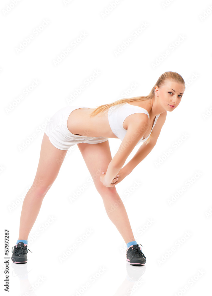 Fitness woman Fitness woman