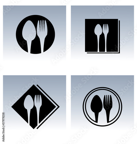 Restaurant Design Icons