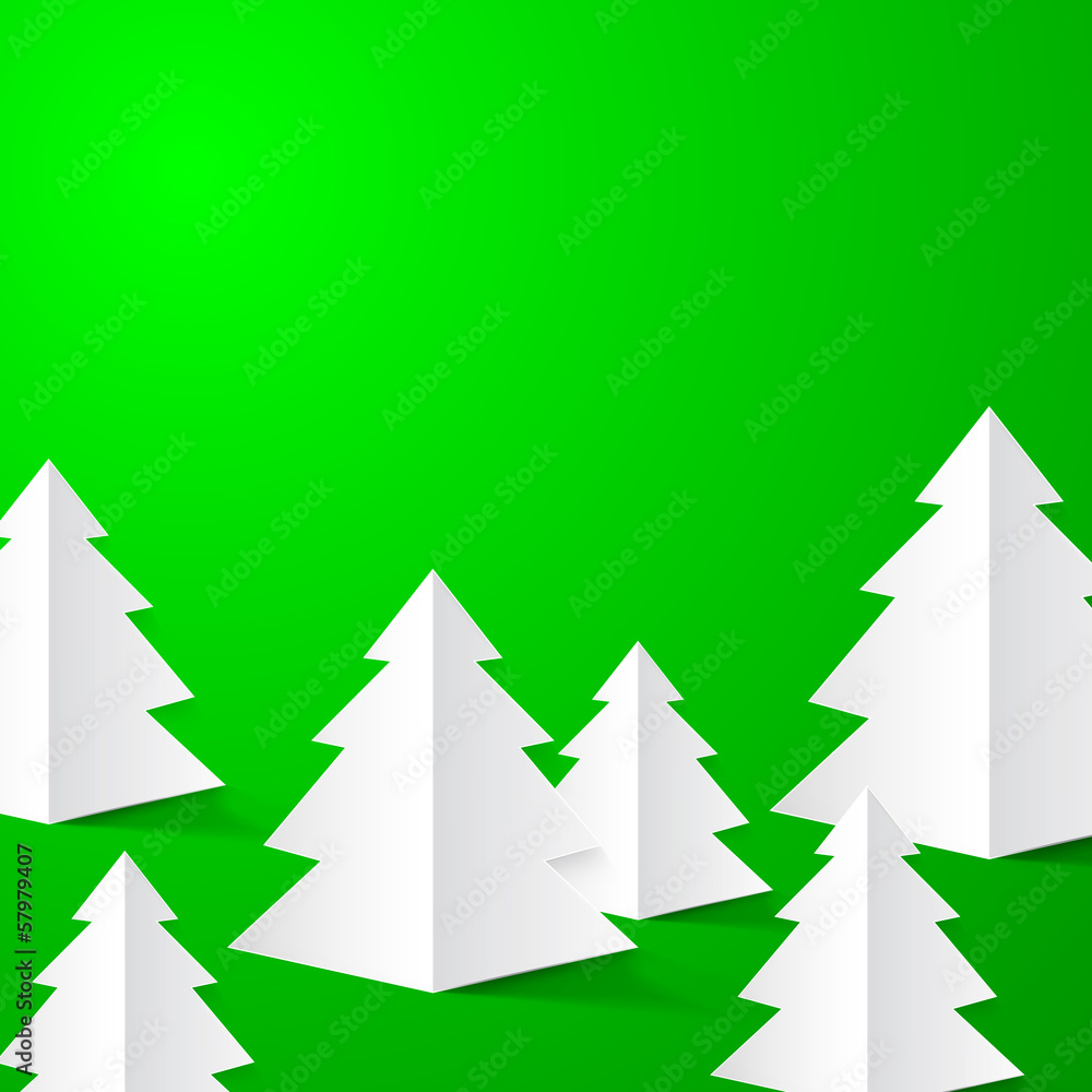 Christmas tree background