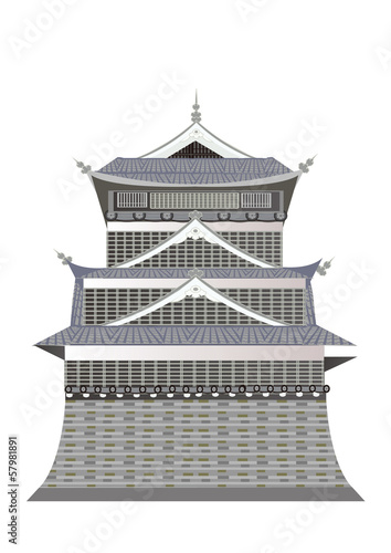 Old castle in Japan 日本の城