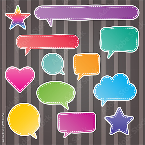 speech bubbles