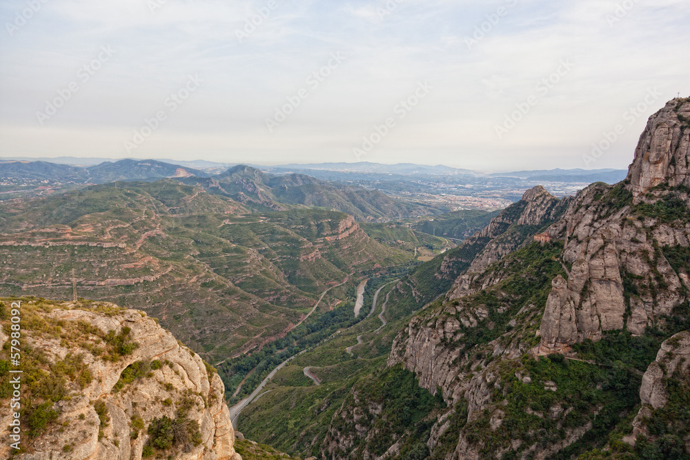Montserrat mountain. Catalonia, Spain