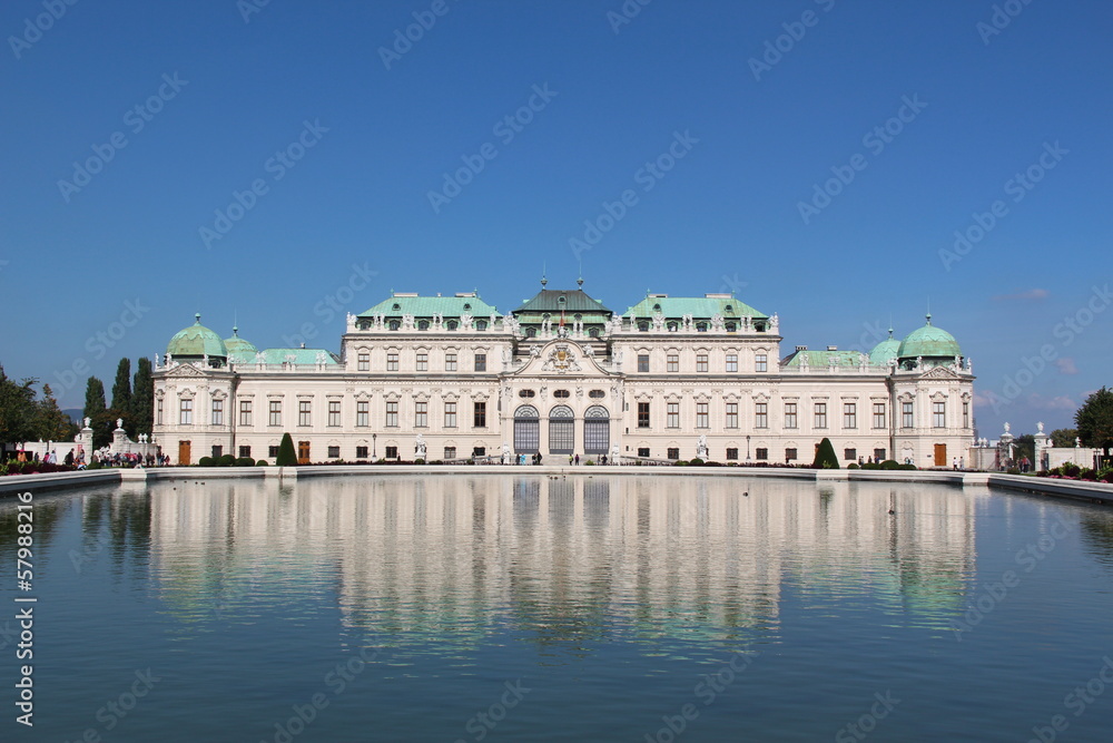 Schloss Belvedere - obrazy, fototapety, plakaty 