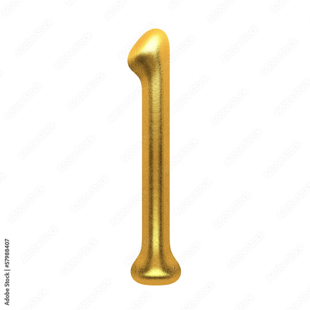 isolated golden figure isolated golden figure