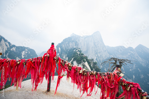 Huashan mountain scene  photo