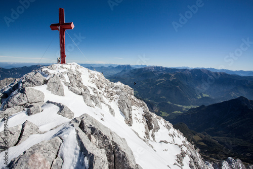 Alpine summit