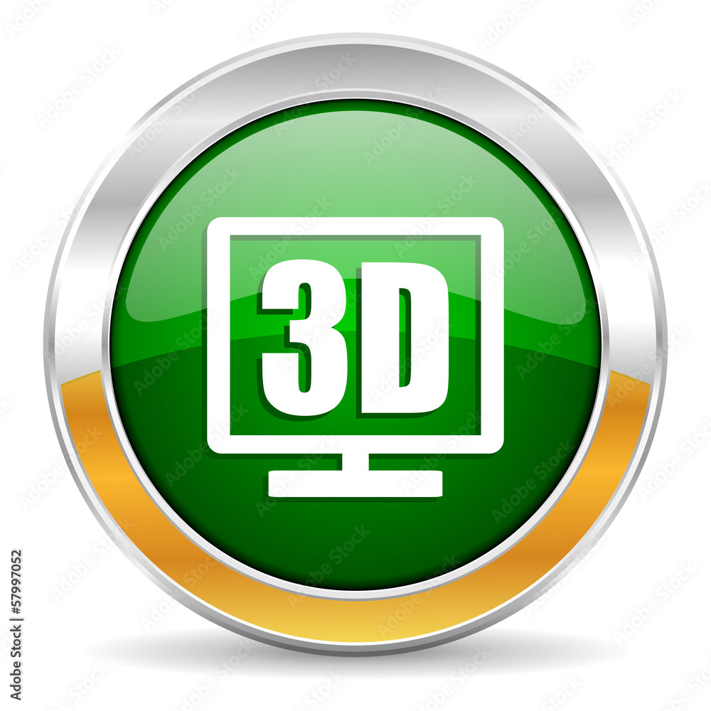 3d display icon 3d display icon