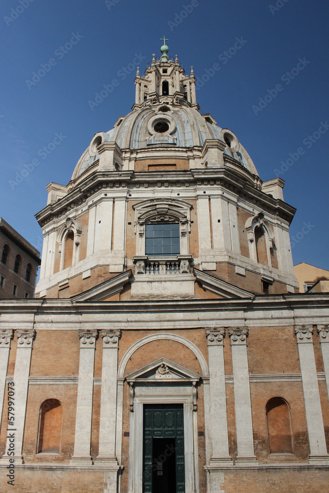 Fototapeta premium Santa Maria di Loreto a Roma