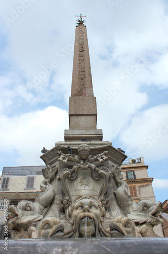 Fontana dei Quattro Fiumi (Vierströmebrunnen, Four Rivers)