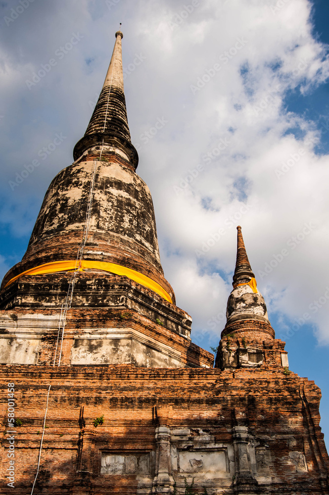 pagoda in Thai Temple,Free public history
