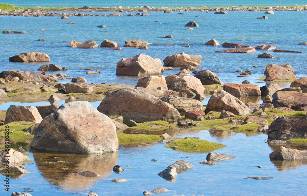 Hudson Bay Low Tide Stone Desert Hudson Bay Low Tide Stone Desert