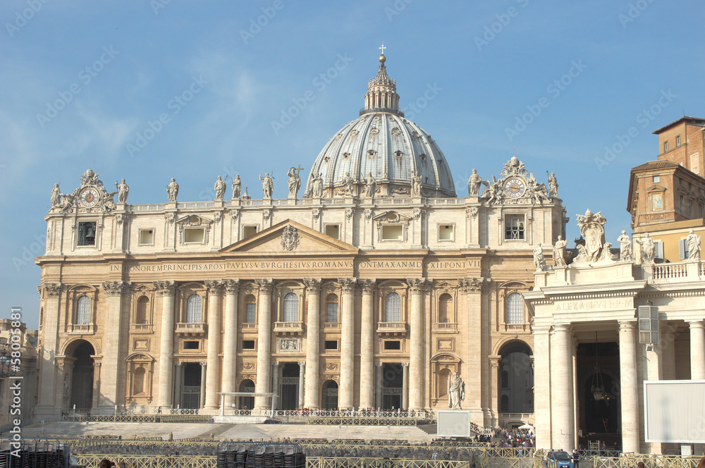 Basilica di San Pietroa Roma (Petersdom , St. Peter’s Basilic)