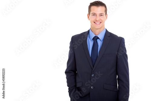 young business executive portrait