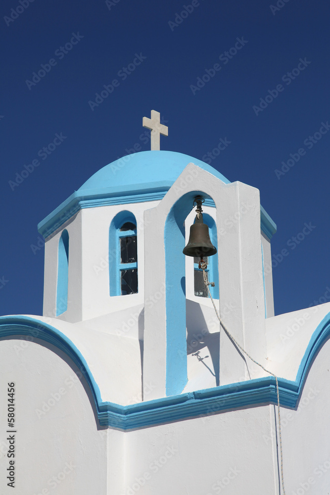 Kuppel einer griechischen Kirche