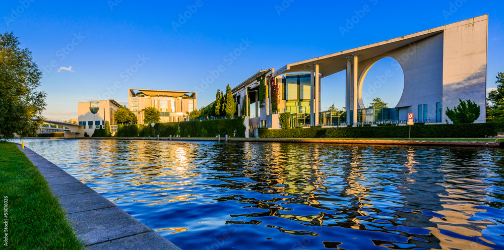 Obraz premium Bundeskanzleramt in Berlin, Germany