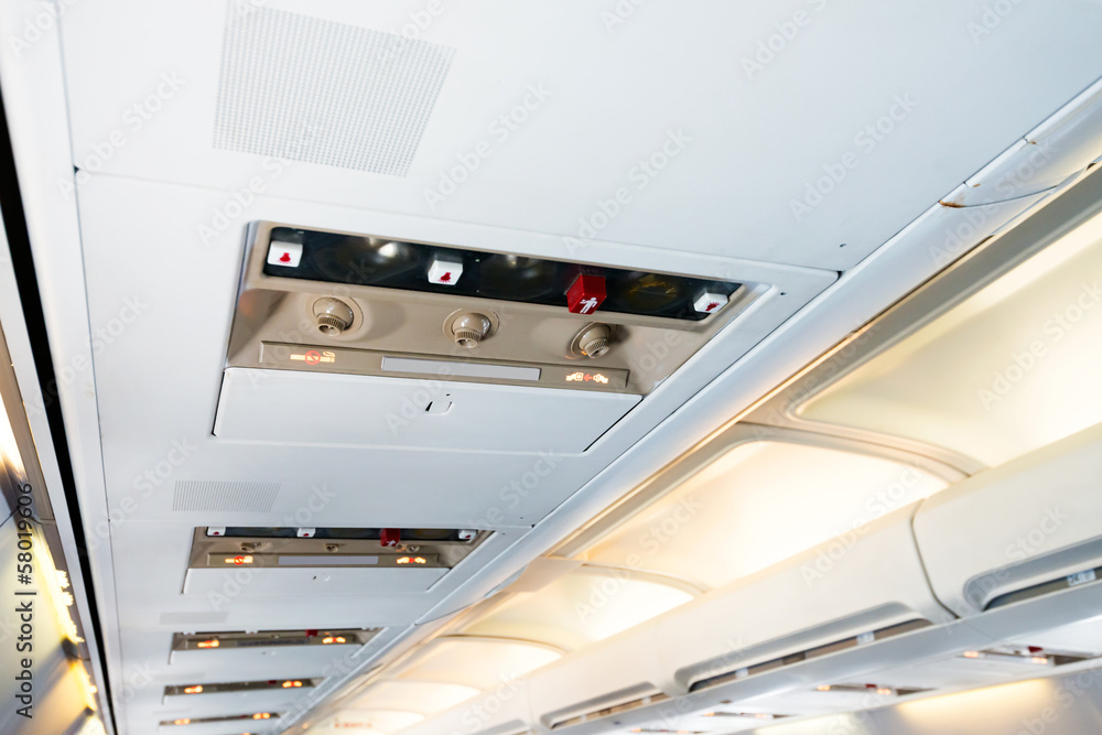 Commercial aircraft interior Commercial aircraft interior