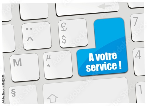 clavier à votre service