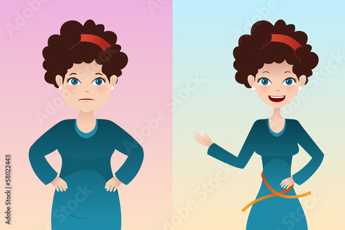 Before and after: weight loss