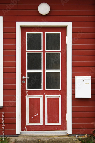 Red door