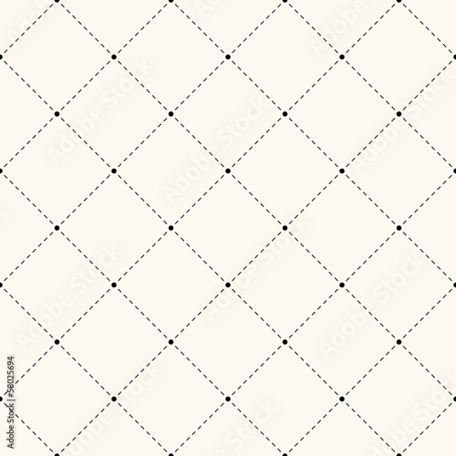 Seamless retro polka dot pattern.