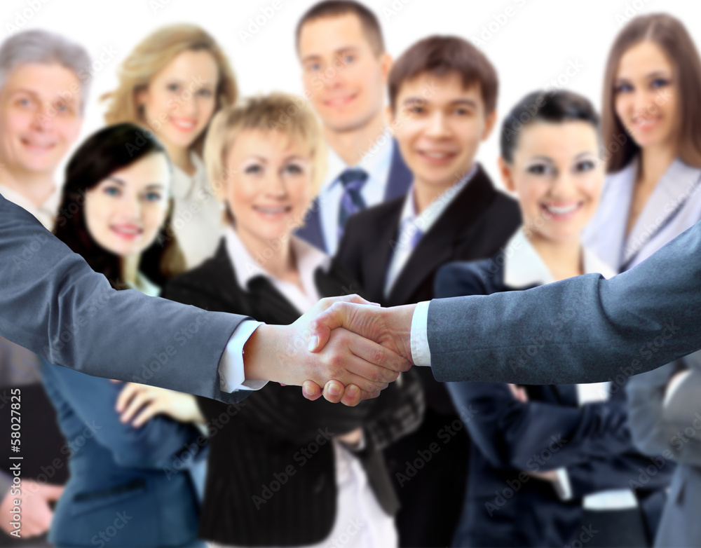 Handshake. The conclusion of the transaction Handshake. The conclusion of the transaction