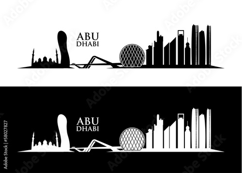 Abu Dhabi skyline