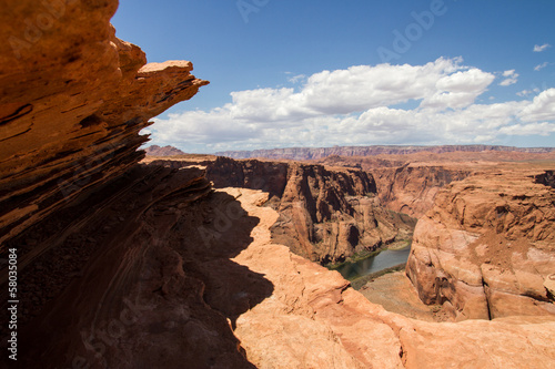 Colorado river horse shoe bend