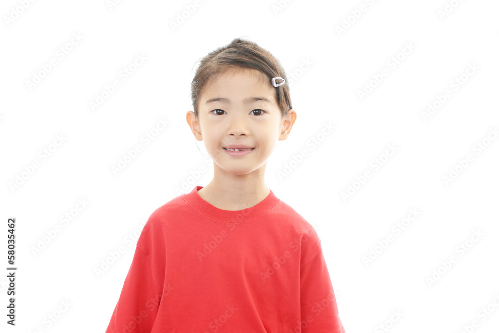 笑顔の女の子 笑顔の女の子
