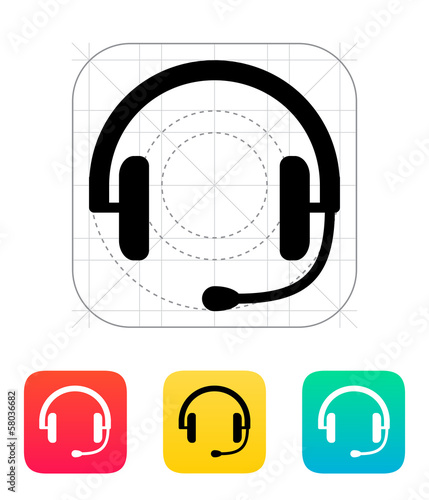 Headset icon.