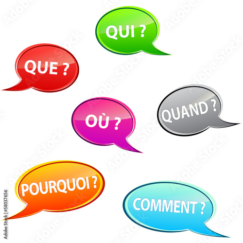 Bulles de questions