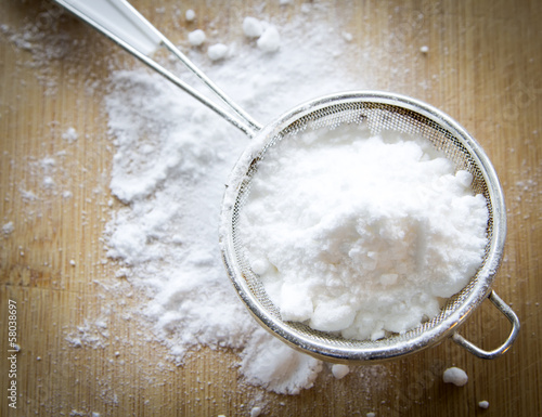 Fotografi icing sugar