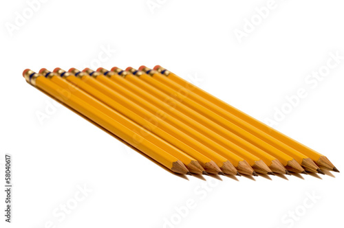 Pencils On An Angle