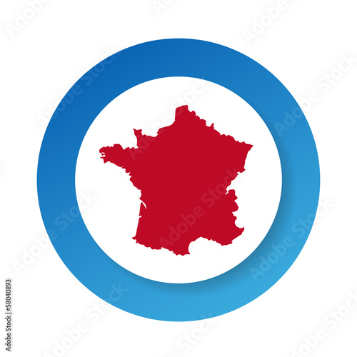 Flat design France