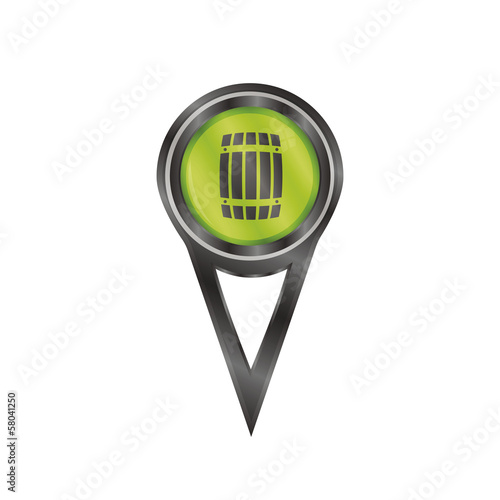 Pin sign barrel