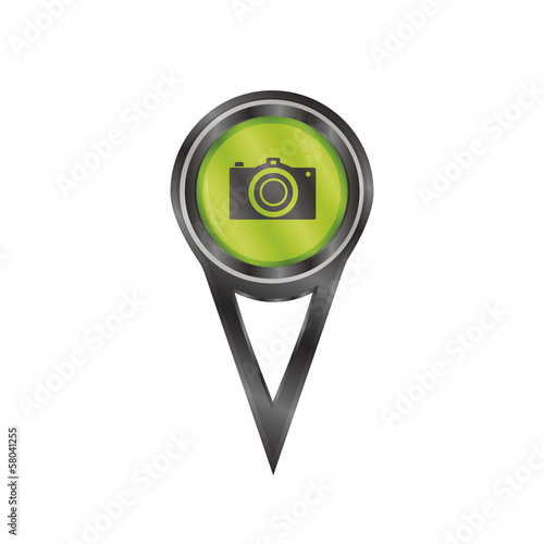 Pin sign camera