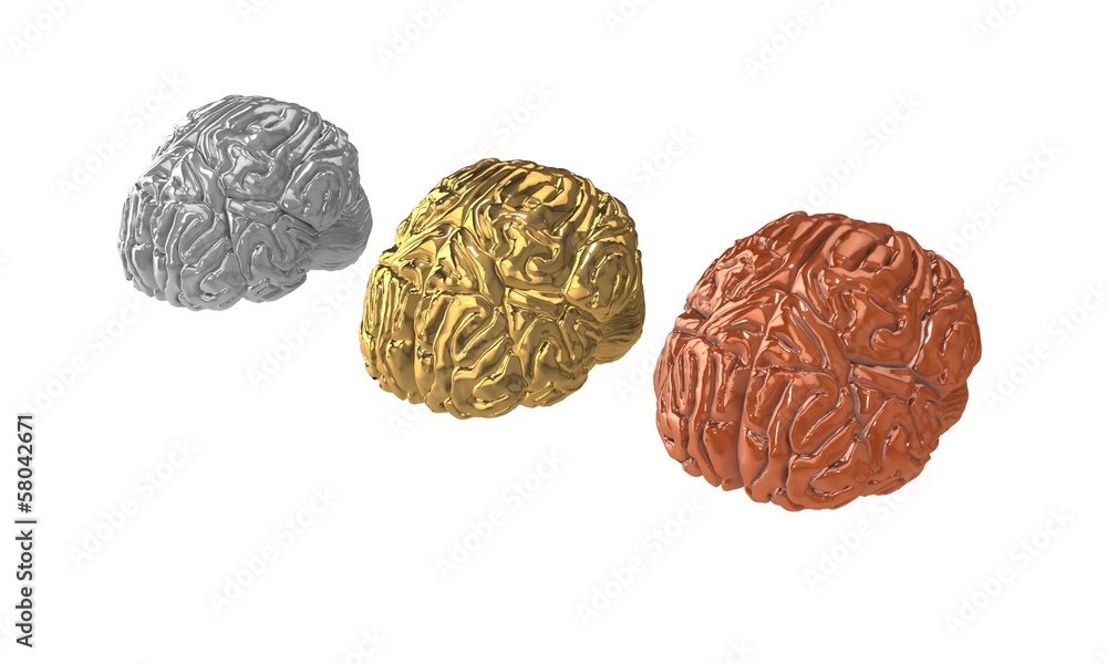 Obraz premium 3d brain competition.