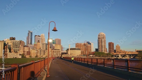 Downtown Minneapolis in the morning
