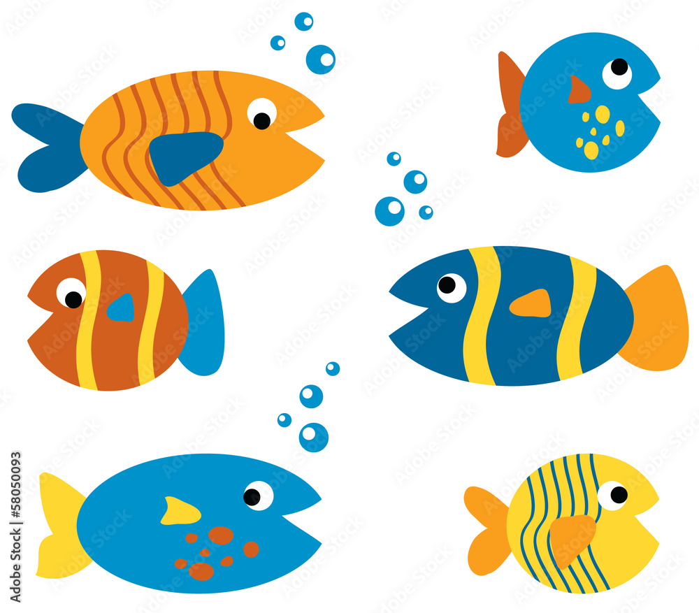 Cute Fish Set