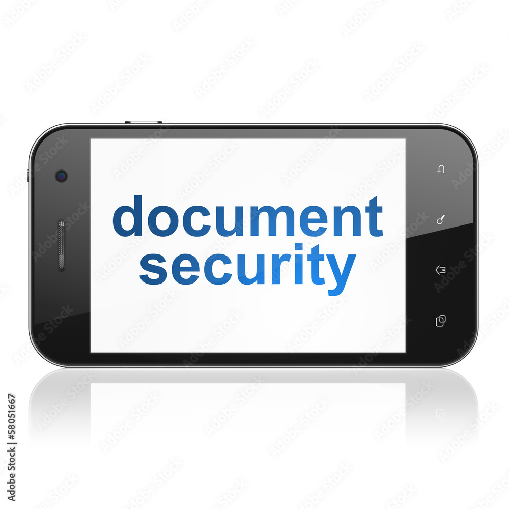Protection concept: Document Security on smartphone Protection concept: Document Security on smartphone