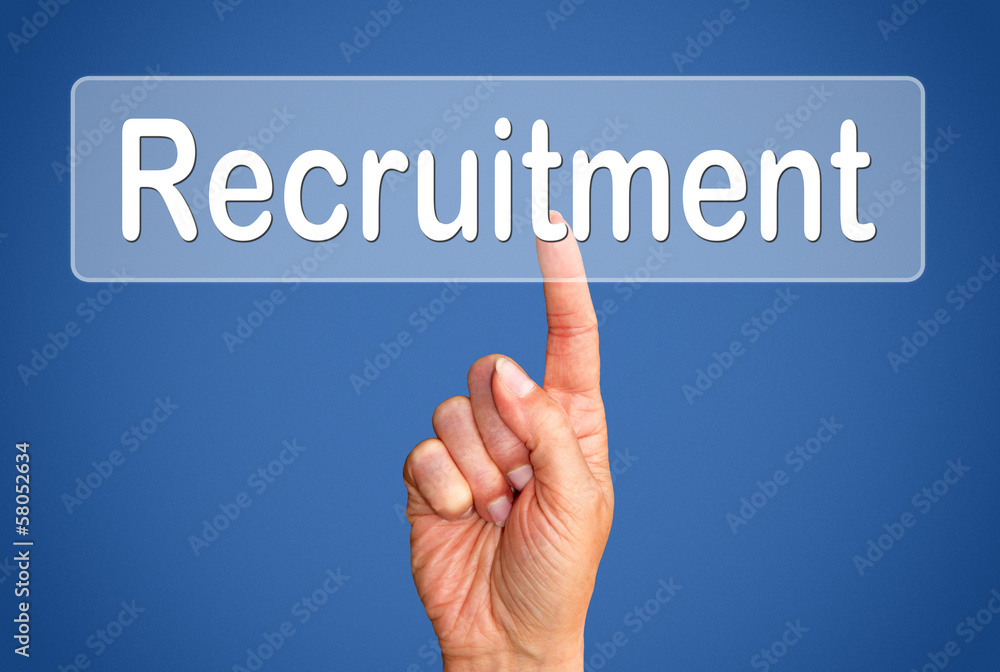 Recruitment button