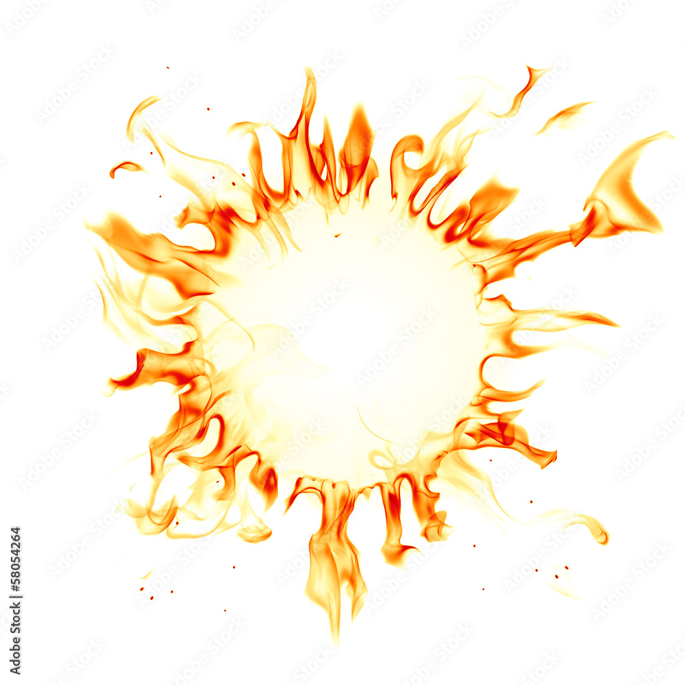 Naklejka premium Corona sun