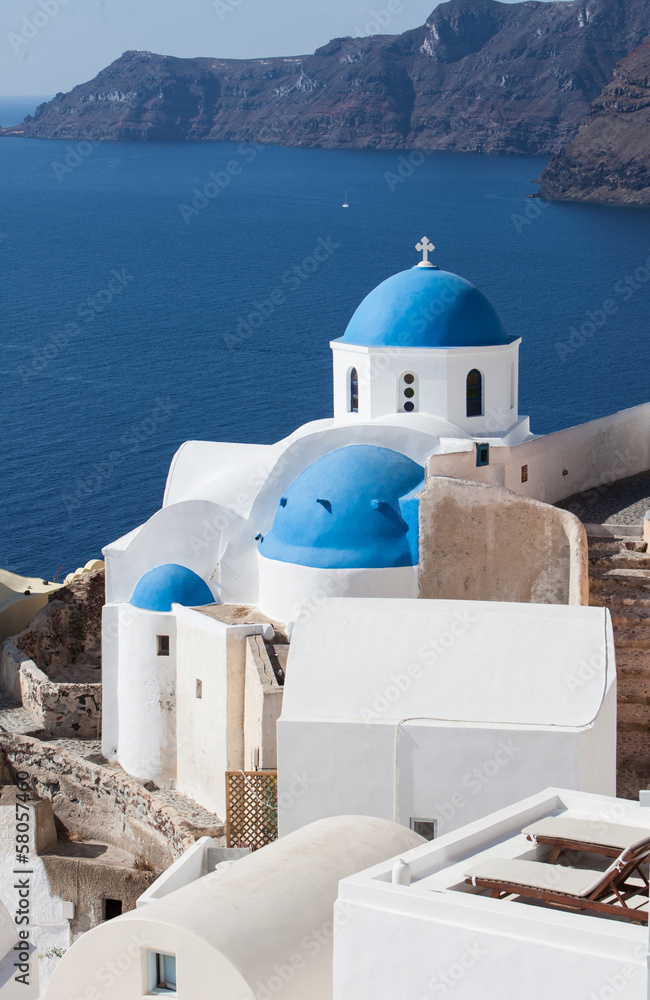 Obraz premium Santorini