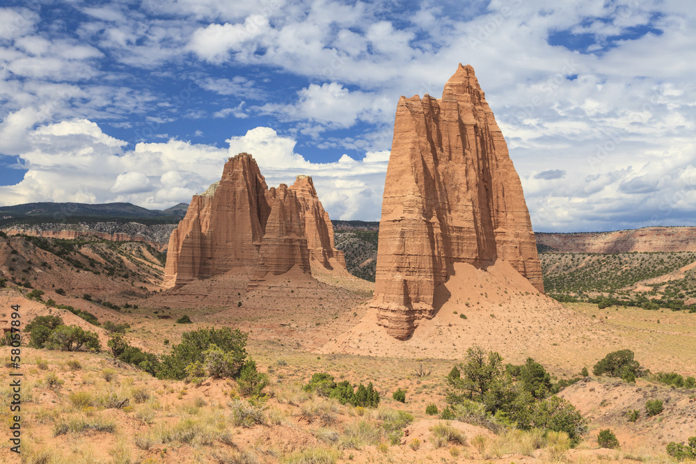 Fototapeta premium Cathedral Valley, Capitol Reef National Park