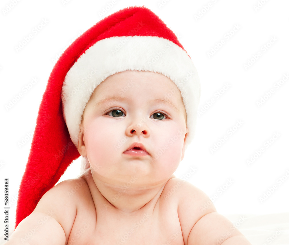 Baby in a red hat Baby in a red hat