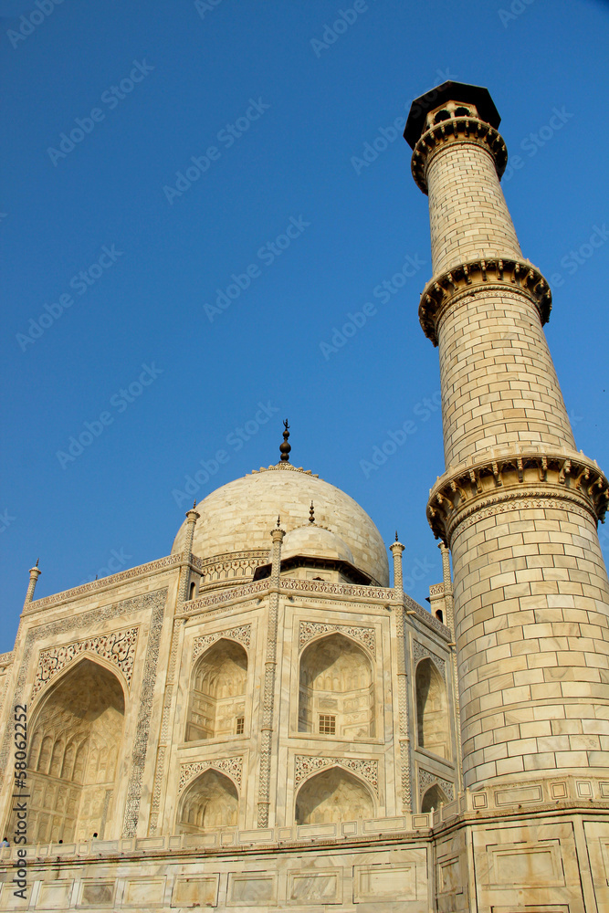 Obraz premium Taj Mahal, Agra, India close up
