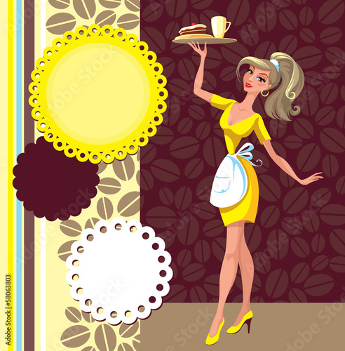waitress cafe