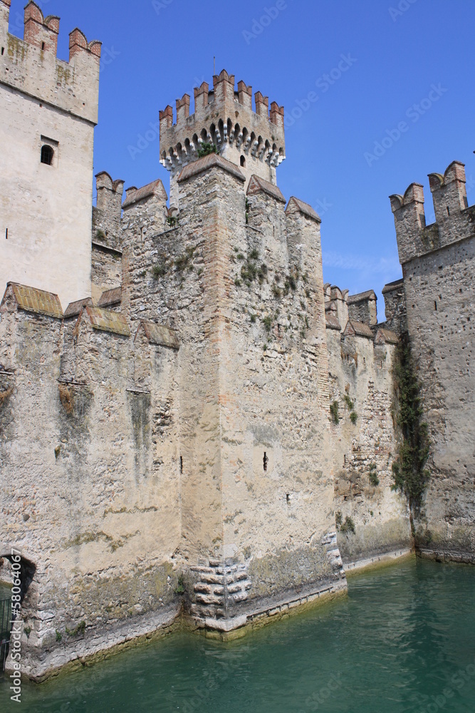 Rocca Scaligera Castle (Lake of Garda, Sirmione, Italy)